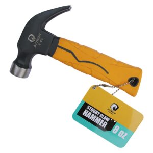 Python Mini Stubby Claw Hammer Indestructible Fiberglass Handle (225GMS / 5"(135 MM))