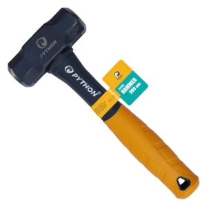 Python Sledge Hammer Indestructible Fiberglass Handle (900GMS / 10” (260MM))
