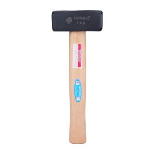 Taparia GH 1000 Steel Club Hammer with Handle (Beige and Black) (1000g)