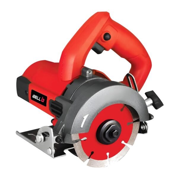 IBELL Marble Cutter Mc25-84, 1300W, Copper Armature, 13000 Rpm, Disc Dia 125Mm, Max Cut Depth: 38Mm, Bevel And Depth Adjustable, Corded-Electric